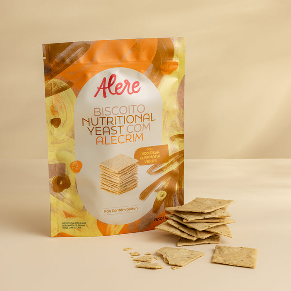 Biscoito Nutritional Yeast com Alecrim