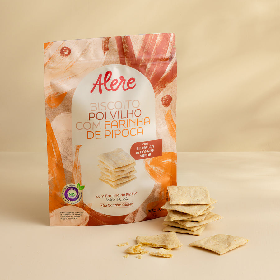 Biscoito de Polvilho com Farinha de Pipoca (Mais Pura®)