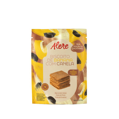 Biscoito de Banana com Canela